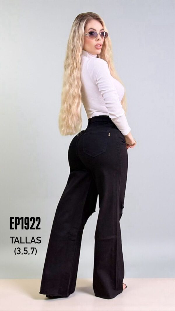 Mom jeans negro 🖤 - Imagen 2