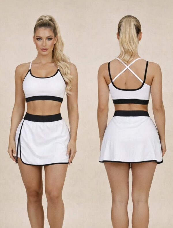 Falda Alessa bicolor 🩷 - Imagen 3