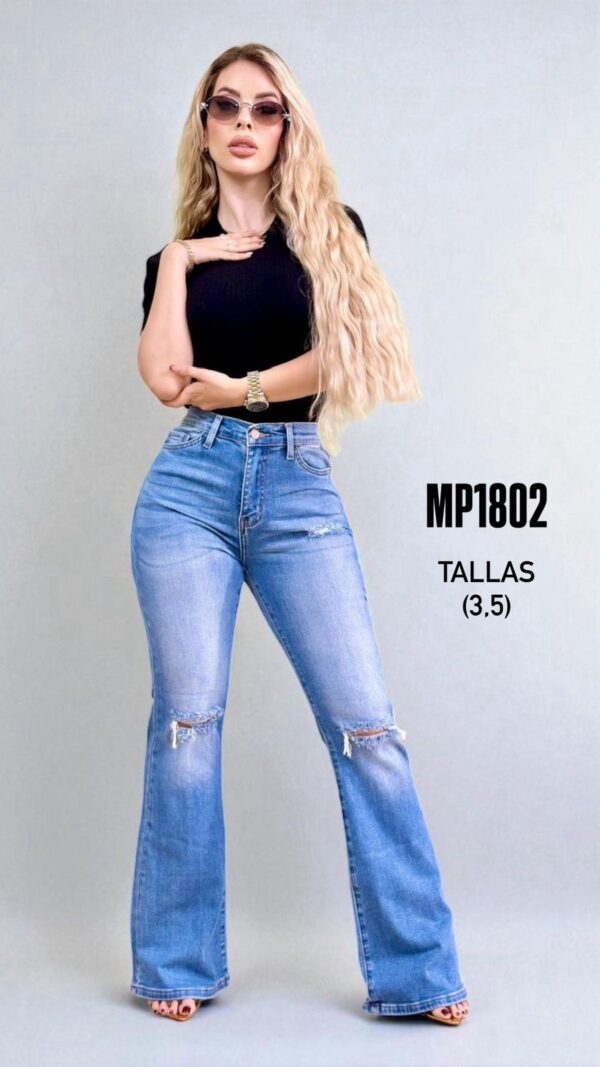 Jeans campana 1802✨ - Imagen 3