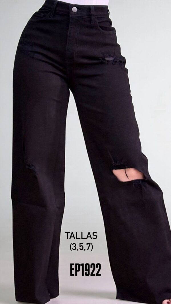 Mom jeans negro 🖤