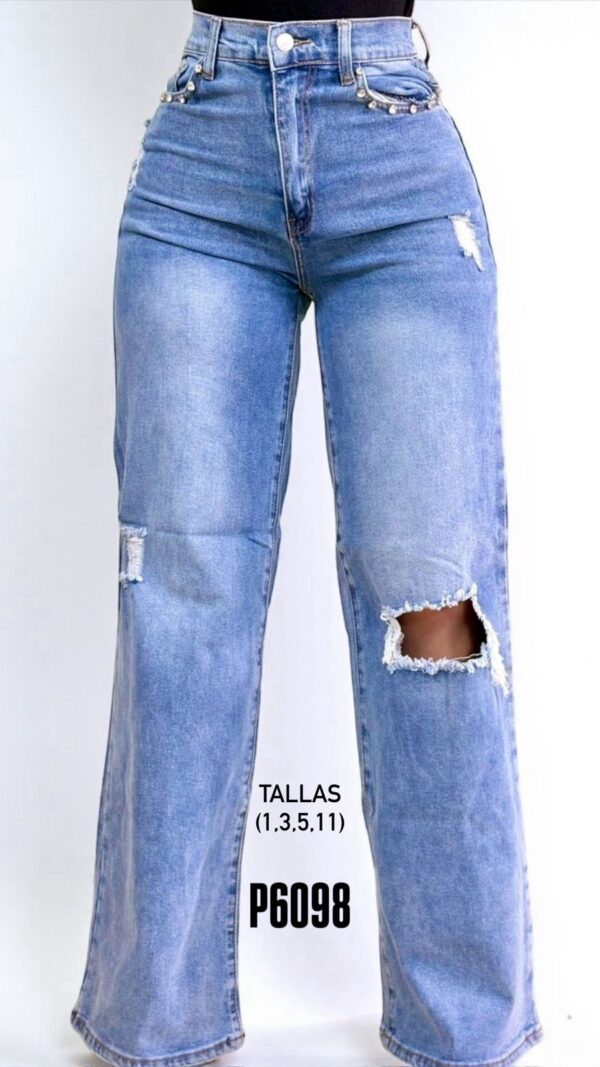 Pantalón con piedras ✨ - Imagen 3