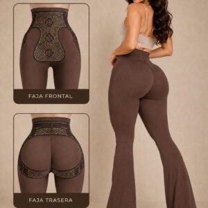Leggins campana con faja