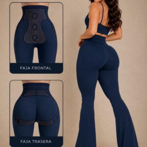 Leggins campana con faja