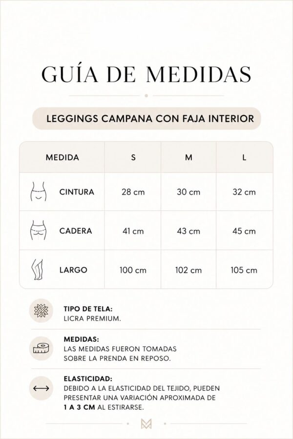 Leggins campana con faja - Imagen 6